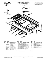 Whirlpool SF111PXSQ1 Parts Manual preview