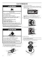 Preview for 12 page of Whirlpool SF114PXSB Installation Instructions Manual