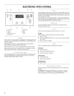 Предварительный просмотр 8 страницы Whirlpool SF114PXSB2 Use & Care Manual