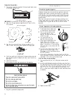 Preview for 10 page of Whirlpool SF114PXSQ1 Installation Instructions Manual