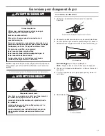 Preview for 27 page of Whirlpool SF114PXSQ1 Installation Instructions Manual