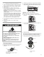 Preview for 29 page of Whirlpool SF114PXSQ1 Installation Instructions Manual