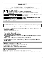 Preview for 3 page of Whirlpool SF216LXS Use & Care Manual