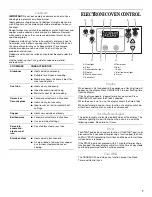 Preview for 7 page of Whirlpool SF216LXS Use & Care Manual