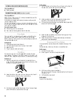 Preview for 12 page of Whirlpool SF216LXS Use & Care Manual