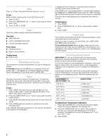 Preview for 8 page of Whirlpool SF216LXSM1 Use & Care Manual