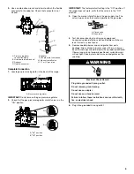 Preview for 9 page of Whirlpool SF216LXSQ Installation Instructions Manual