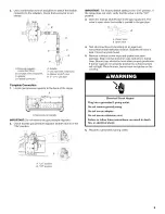 Preview for 9 page of Whirlpool SF216LXSQ3 Installation Instructions Manual