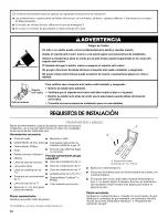 Preview for 18 page of Whirlpool SF216LXSQ3 Installation Instructions Manual