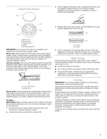 Предварительный просмотр 7 страницы Whirlpool SF265LXTB2 Use & Care Manual