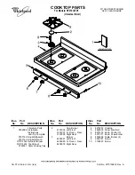 Whirlpool SF272LXTD1 Parts List preview