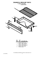 Preview for 9 page of Whirlpool SF272LXTD1 Parts List