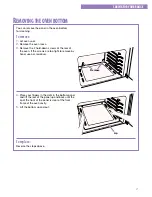 Preview for 21 page of Whirlpool SF3000SE W Use & Care Manual