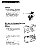 Предварительный просмотр 18 страницы Whirlpool SF302BSY/BEY Use And Care Manual