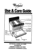 Whirlpool SF302OEW SF302BSW Use & Care Manual preview