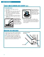 Preview for 22 page of Whirlpool SF304PEE W Use & Care Manual