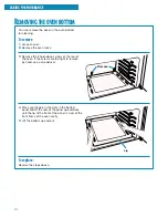 Preview for 24 page of Whirlpool SF304PEE W Use & Care Manual