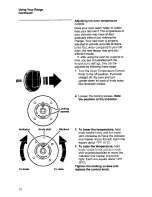 Предварительный просмотр 10 страницы Whirlpool SF3100EW Use And Care Manual