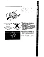 Предварительный просмотр 11 страницы Whirlpool SF3100EW Use And Care Manual