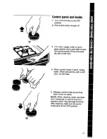 Предварительный просмотр 13 страницы Whirlpool SF3100EW Use And Care Manual