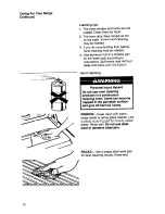 Предварительный просмотр 18 страницы Whirlpool SF3100EW Use And Care Manual