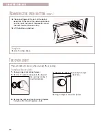 Preview for 22 page of Whirlpool SF310BEG Use And Care Manual