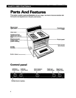 Preview for 6 page of Whirlpool SF310PEA Use And Care Manual