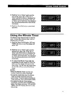 Preview for 11 page of Whirlpool SF310PEA Use And Care Manual