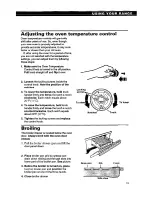 Preview for 13 page of Whirlpool SF310PEA Use And Care Manual