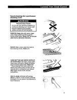 Preview for 21 page of Whirlpool SF310PEA Use And Care Manual