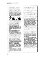 Preview for 4 page of Whirlpool SF310PEW Use And Care Manual