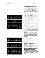 Preview for 8 page of Whirlpool SF310PEW Use And Care Manual