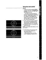 Preview for 9 page of Whirlpool SF310PEW Use And Care Manual