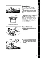 Preview for 15 page of Whirlpool SF310PEW Use And Care Manual