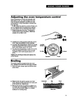 Preview for 13 page of Whirlpool SF310PEY Use And Care Manual