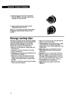 Preview for 14 page of Whirlpool SF310PEY Use And Care Manual