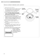 Preview for 22 page of Whirlpool SF315PEG Use & Care Manual