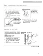 Preview for 23 page of Whirlpool SF315PEG Use & Care Manual