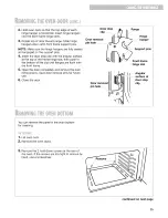 Preview for 25 page of Whirlpool SF315PEG Use & Care Manual