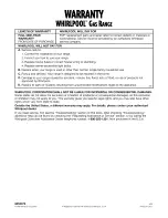 Preview for 32 page of Whirlpool SF315PEG Use & Care Manual