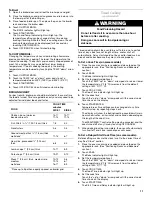 Preview for 11 page of Whirlpool SF315PEPB0 Use And Care Manual