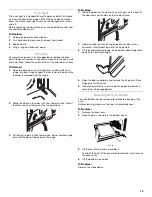 Preview for 13 page of Whirlpool SF315PEPB0 Use And Care Manual