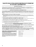 Preview for 32 page of Whirlpool SF315PEPB0 Use And Care Manual