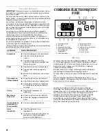 Preview for 38 page of Whirlpool SF315PEPB0 Use And Care Manual