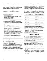 Preview for 24 page of Whirlpool SF315PEPB3 Use And Care Manual