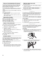 Preview for 28 page of Whirlpool SF315PEPB3 Use And Care Manual