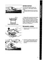 Preview for 15 page of Whirlpool SF31OOEW Use & Care Manual