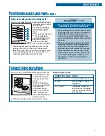 Preview for 9 page of Whirlpool SF350BEE W Use & Care Manual