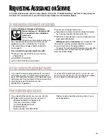 Preview for 29 page of Whirlpool SF350BEG Use & Care Manual