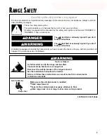 Preview for 3 page of Whirlpool SF362BEG Use & Care Manual